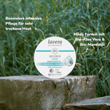 Lavera Basis Sensitiv, intensieve verzorging voor de droge huid met Aloë Vera en amandelolie, 150 ml Naty Shop