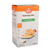 RUF Rührkuchen Backmischung, Nur Wasser & Öl Zugeben, Rezeptur Für Blechkuchen, Kastenkuchen, Muffins, Gugelhupf Und Tortenböden, 1X1000G Mengsel voor bakken en koken Naty Shop Rührteig 1 Kg (1Er-pakket)