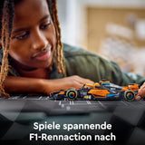 LEGO Speed Champions McLaren Formule 1 Raceauto 2023, speelgoed voor jongens en meisjes vanaf 9 jaar die graag zelfstandig spelen, bouwbaar voertuigmodel, kinderkamerdecoratie 76919 Bouwsets Besuche in LEGO-Store