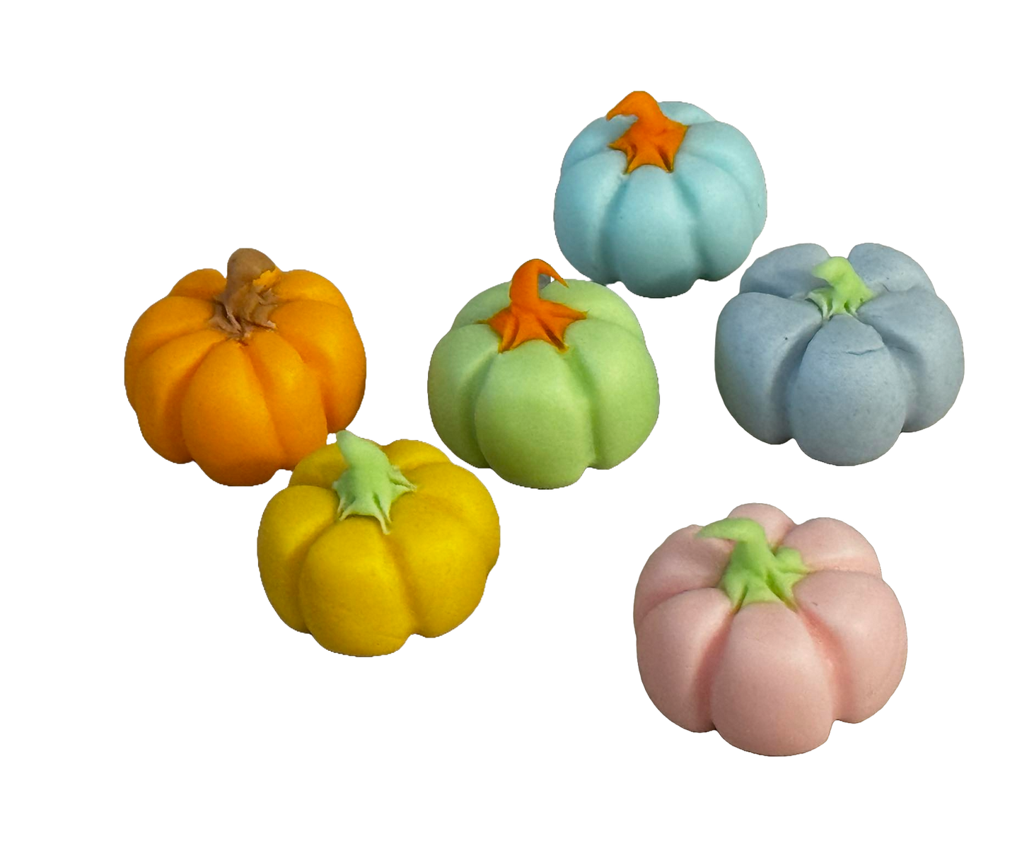 Set van 6 eetbare suikerpasta-decoraties, Bostani Sugar Paste Decorations Naty Shop