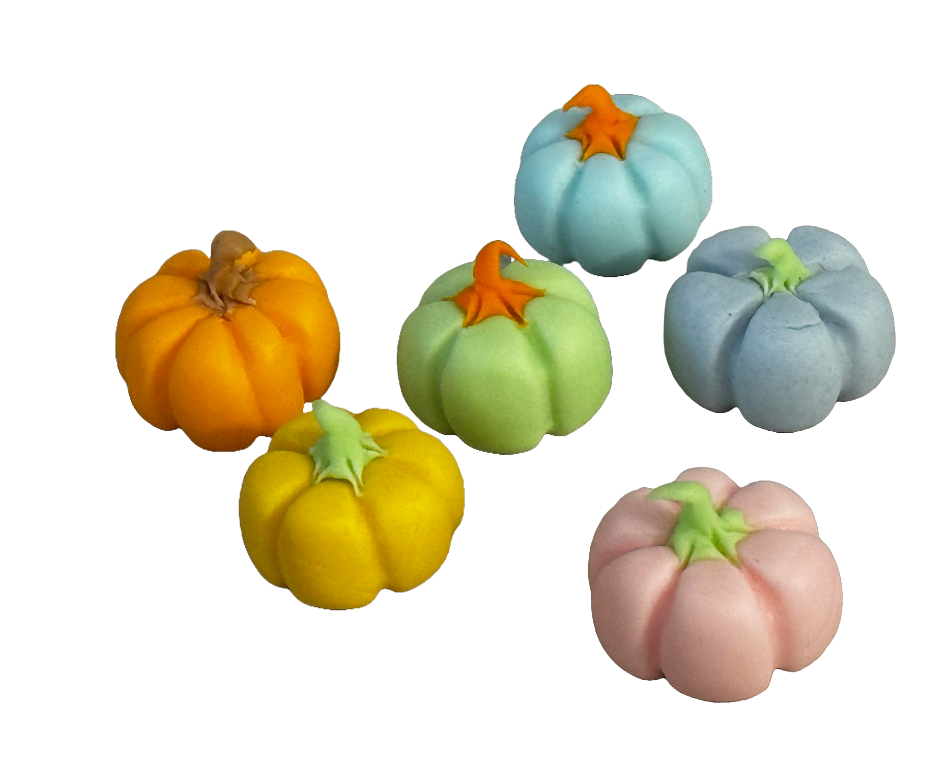 Set van 6 eetbare suikerpasta-decoraties, Bostani Sugar Paste Decorations Naty Shop