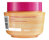 L'Oréal Paris Elvital Anti Split End Haarmasker voor lang, beschadigd haar, Intensieve uitspoelbehandeling, Met plantaardige vitamines en ricinusolie, Dream Length Super Build-up Mask, 1 x 300 ml Naty Shop Haarmasker