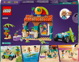LEGO Friends Smoothiekraam op het strand Rollenspelspeelset Cadeau-idee voor meisjes en jongens vanaf 6 jaar met speelfiguren Schildpad en accessoires Sociaal ontwikkelingsspeelgoed 42625 Bouwsets Bekijk de LEGO-Store