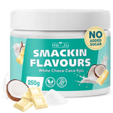 He-Ju, Poeder met witte chocolade en kokossmaak, 250 gram Aromas Naty Shop