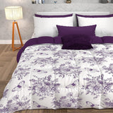 PETTI Artigiani Italiani - Winterquilt, Winterquilt, Eenvoudige quilt, Dubbelzijdig, Monocolor en digitaal printen, 100% hypoallergene microvezel, Made in Italy