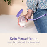 Lansinoh Silikon Milchpumpe & Muttermilchauffänger - Angenehmes & Extrem Weiches Silikon - Rettet Jeden Tropfen Muttermilch - Alternative Zu Milchauffangschalen, 1 Stück (1Er Pack) Accessoires Voeding en borstvoeding Bebe Naty Shop