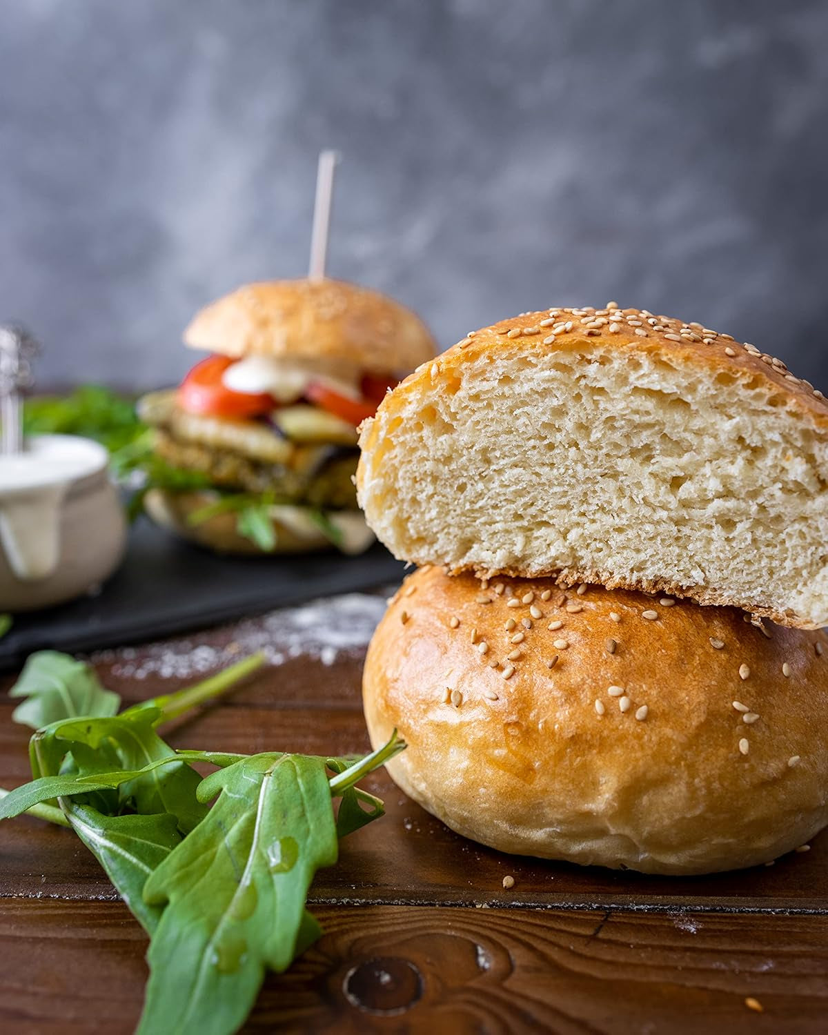 RUF Lievito Madre Sauerteig, Milder Weizen-Sauerteig, Mutterteig, Kurze Teigruhe Durch Enthaltene Trockenhefe, Lievito Madre Getrocknet Für Brot, Baguette, Focaccia, 3X35G Mengsel voor bakken en koken Naty Shop
