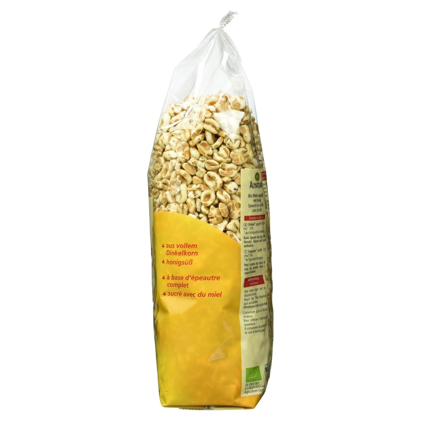 Bio Dinkel Gepuft, 200G Granen Naty Shop
