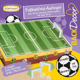 Günthart Backdecor 12 suikervoetballers en voetballen, 21 gram Naty Shop ondersteuning voor voetbalvelden