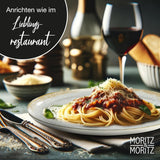 Moritz & Moritz BLOSSOM porseleinen servies voor 6 personen, 18-delig - Modern servies met speels design - Onderhoudsvriendelijk koffieservies met borden en schalen - Gecombineerd servies