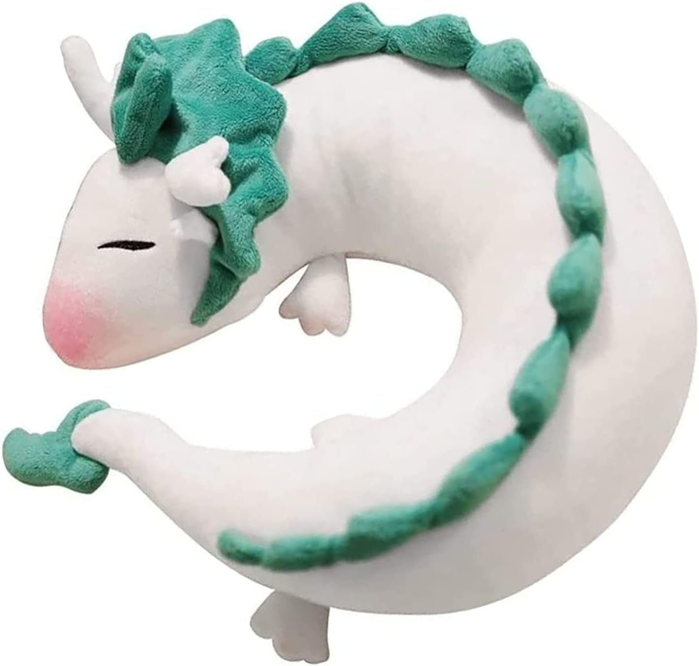 Lieve kleine witte draak, Chihiro nekkussen Japanse animatie Cervicale orthopedische kussens Naty Shop Standaardtitel