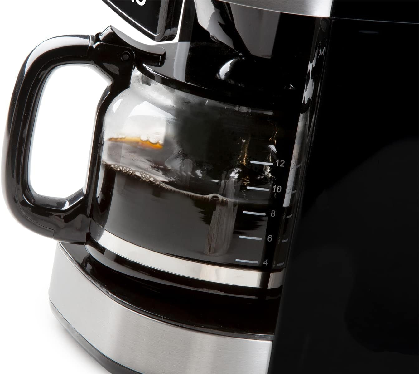 DOMO DO721K Espressomachine "Grind and Brew" - Bean-to-Cup-functie - LCD-display - Voor gemalen koffie of hele bonen - 1,5 L