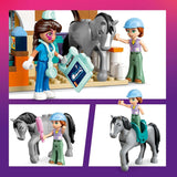 LEGO Friends Dierenartskastje voor paarden en huisdieren, bouw- en speelset voor fantasierijk rollenspel met 3 minifiguren en 5 dierenfiguren, cadeau-idee voor meisjes vanaf 7 jaar 42651 Bouwsets Besuche den LEGO-Store