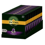 Kaffeekapseln Lungo Intenso, Intensität 8 van 12, 10 x 20 Getränke & Kaffeekapseln Espresso Intenso, Intensität 10 van 12, 200 Nespresso®* compatibel Kapseln, 10 x 20 Getränke