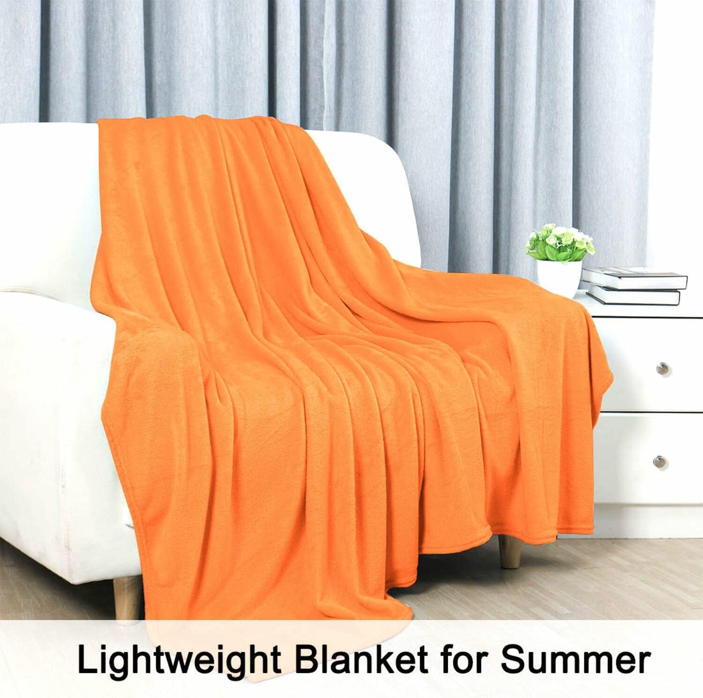 Zoekkaart Gezellige dekendeken sprei Zachte en warme fleecedeken als bankdeken Sofadeken Woonkamer- en knuffeldeken Zachte pluche wollen deken Oranje 150X200Cm Bedden en dekens Besuche den uxcell-Store