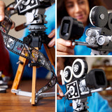 LEGO | Disney Camera - Eerbetoon aan Walt Disney, Set voor volwassenen met Mickey en Minnie Mouse minifiguren, Bambi en Dumbo figuren, Cadeau voor dames, heren en fans, Tentoonstelling 43230 Bouwsets Besuche den LEGO-Store