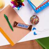 Snickers Chocoladereep Pinda Karamel 5 Reep | Snackvoetbal | (1x5x50g)