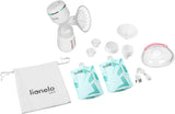 LIONELO Elektrische moedermelkpomp LIONELO Fidi plus 180 ml, energiebesparende draagbare pomp, 9 massageniveaus, gebruiksduur 150 min Accessoires Voeding en borstvoeding Bebe Naty Shop