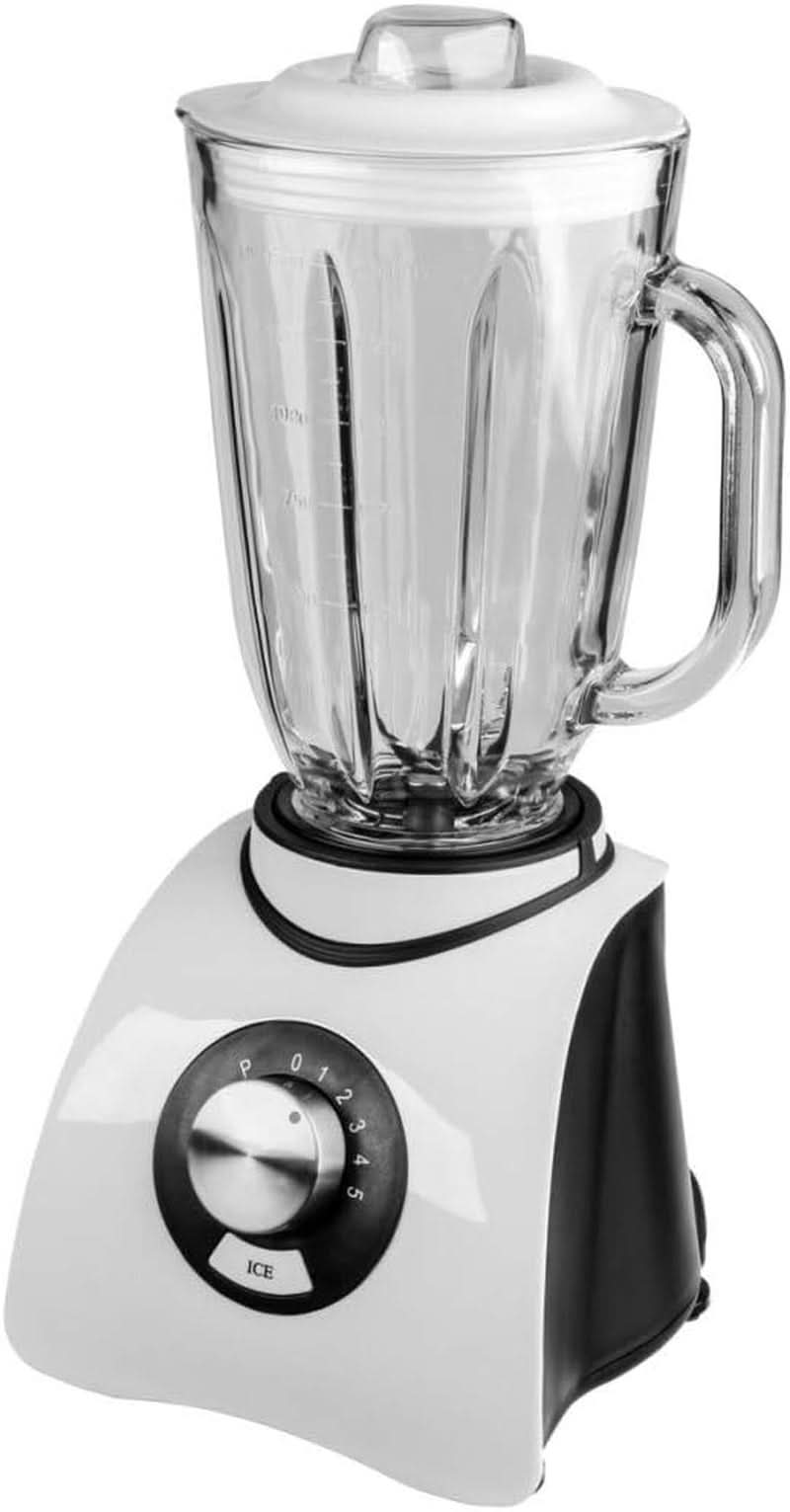 Gastroback 40898 Vital Basic, Mit Integrierter Ice-Crush-functie, Leistungsstarker 600 Watt Motormixer, Kunststof, 1,5 Liter, Witte Keuken Naty Shop