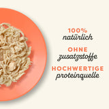 Applaws 100% natuurlijk nat kattenvoer, kippenborst met zalm in bouillon - verpakking van 12 zakjes van 70 g