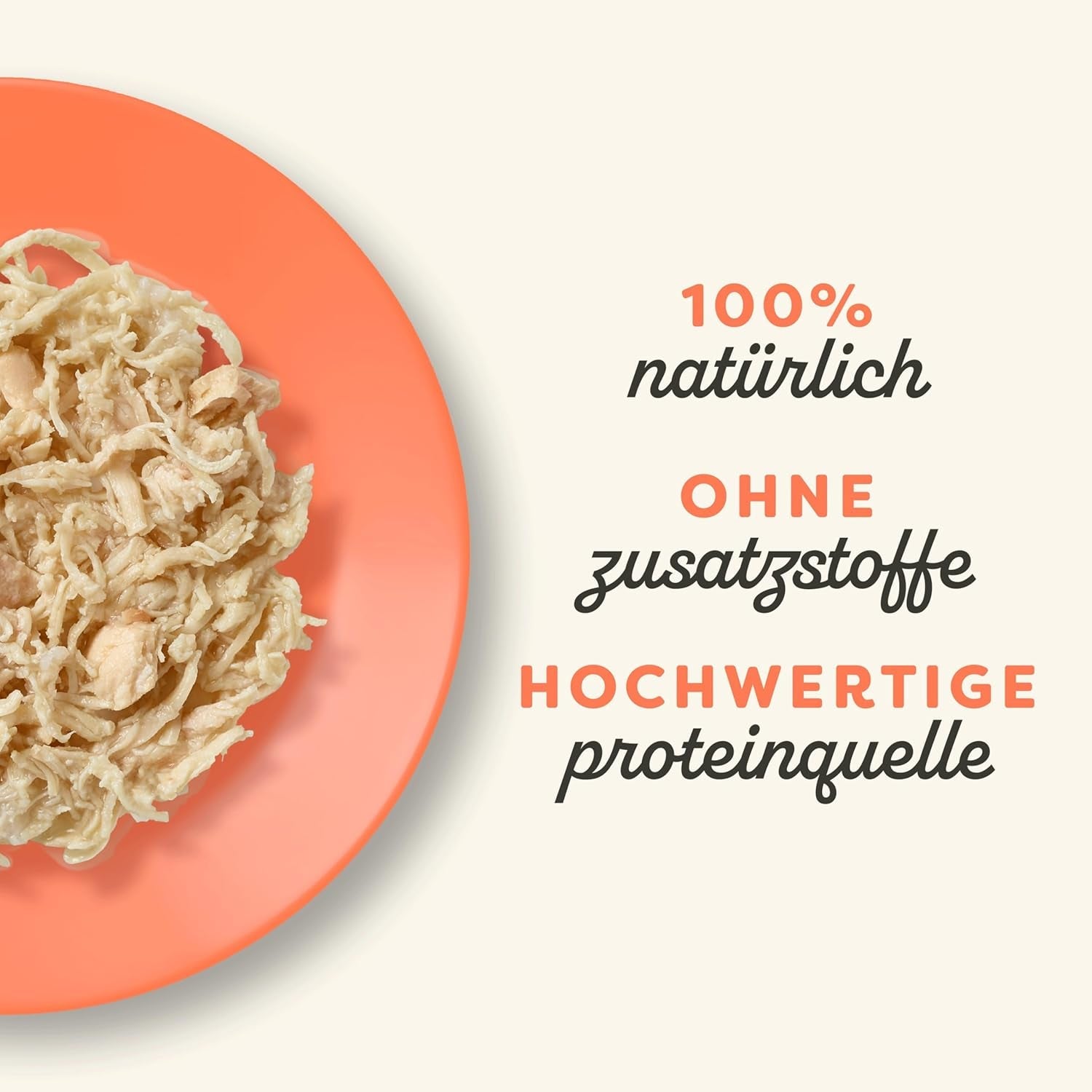 Applaws 100% natuurlijk nat kattenvoer, kippenborst met zalm in bouillon - verpakking van 12 zakjes van 70 g