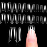 Makartt acryl nagelhouder, magnetische nagelhouder, nagelhouder, transparant roze nagelhouder met 48 zelfklevende stopverf