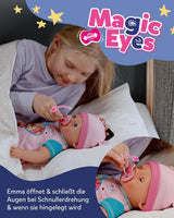 BABY Born Emma - babypop 43 cm - 10 functies inclusief accessoires en matras - Werkt volledig zonder batterijen - Geschikt voor kinderen vanaf 3 jaar