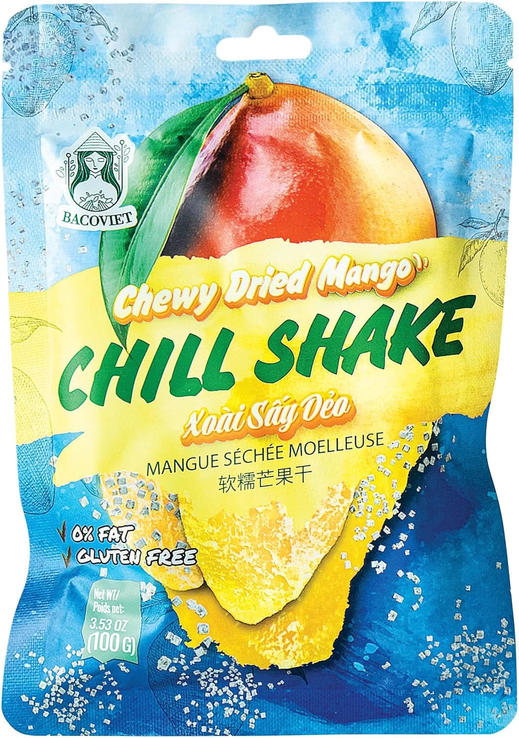Gedroogde mango - 1 x 100 gram Naty Shop gedehydrateerde producten