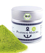 Premium biologische matcha uit Japan, ceremoniële kwaliteit, vrij van pesticiden, extra fijn poeder in doos van 30 g, intense en delicate smaak van groene thee, geschikt voor latte, smoothie, ceremoniële kwaliteit