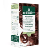 Permanente haarverfgel 6N donkerblond - 170 ml I Ammoniakvrij, 100% dekking van grijs haar I Getest op gevoelige huid, met 8 plantenextracten Haarverf Naty Shop 7M Mahonieblond
