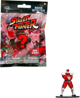 Jada Toys Street Fighter-figuur (1X Mystery Figure in Blind Pack) - Gedetailleerd nano-verzamelfiguur (4 cm), 1 van 13 metalen Street Fighter-figuren voor fans en verzamelaars vanaf 3 jaar, Wave 1-actiefiguren Naty Shop