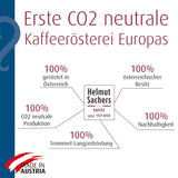 Helmut Sachers Kaffee - Weense melange, sterkte 3/5, 100% Arabica, hele koffiebonen, 6 X 500G Naty Shop