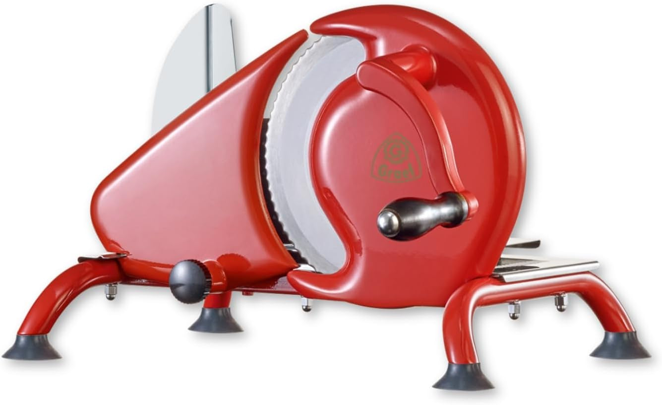 GRAEF Manuale H93 multifunctionele handmatige snijmachine, rood Shreds en Slicers Naty Shop Standaardtitel