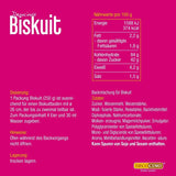 DECOCINO Biscuit Backmischung (250 G) – Einfache Zubereitung – Gelingsicher – Zum Backen Von Luftigen Biskuitböden, Creme-Torten, Biskuitrollen Uvm. Naty Winkel