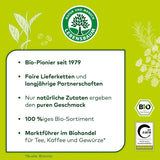 Lebensbaum Earl Grey Klassieke zwarte thee met natuurlijke bergamot- en citroenolie, harmonieus, aromatisch, 100% biologisch, los, 100 g