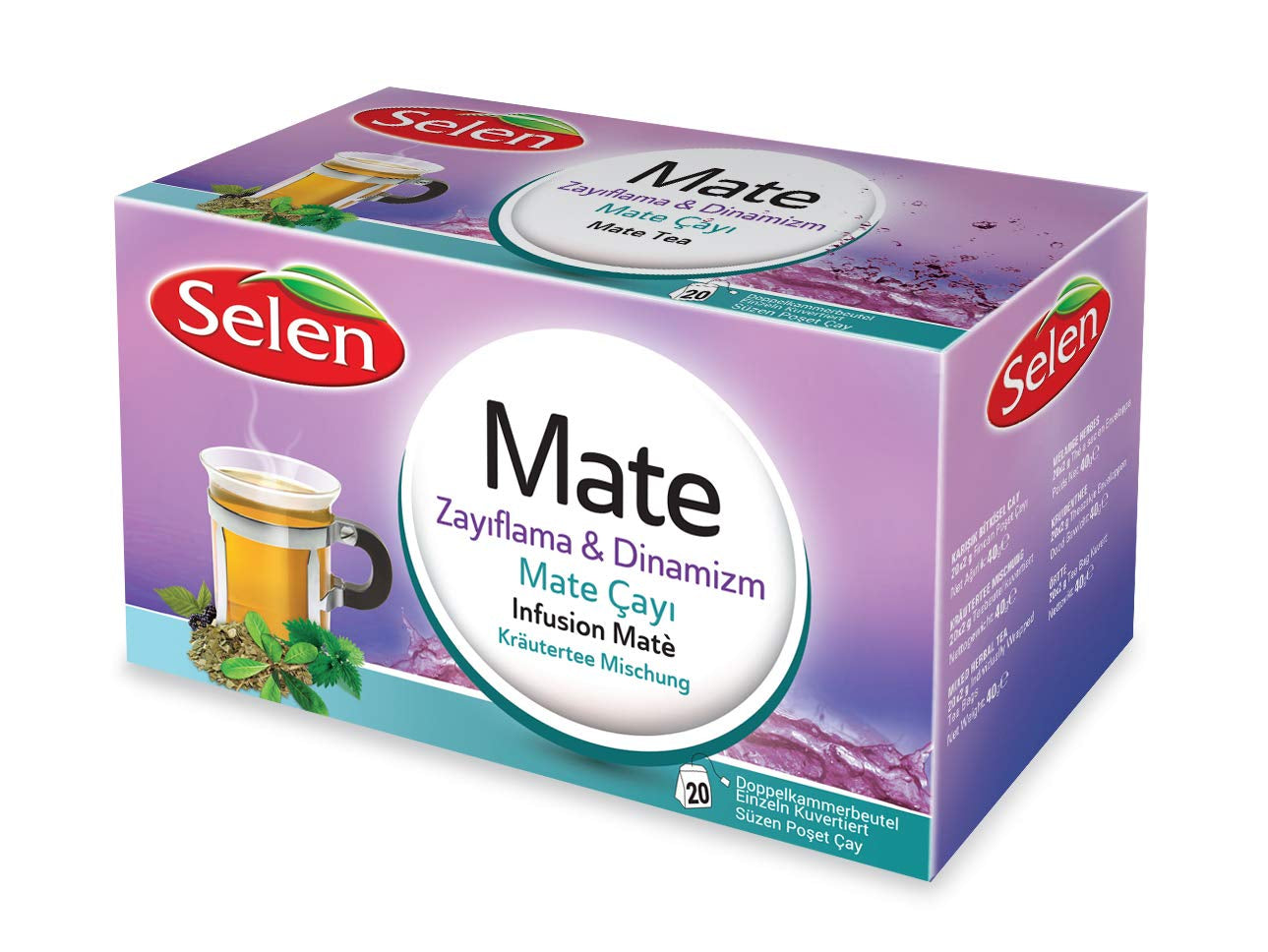 Kruidenthee Selenium Mate 20 zakjes