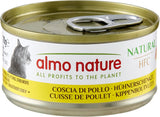 Almo Nature HFC Nat natuurlijk kattenvoer - kippenpoten, verpakking van 24 (24 x 70 g)