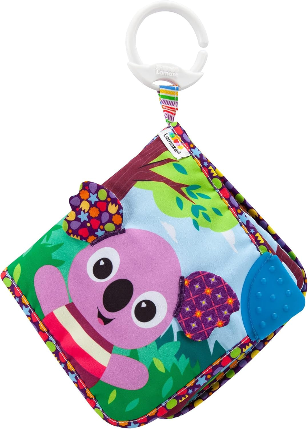 Lamaze Kleurrijke Caterpillar Journey, speelgoed voor pasgeborenen, zintuiglijk babyspeelgoed met kleuren en geluiden, ontwikkelingsspeelgoed voor jongens en meisjes van 6 maanden, L27463 Babyspeelgoed Naty Shop Walla Koala zacht boek