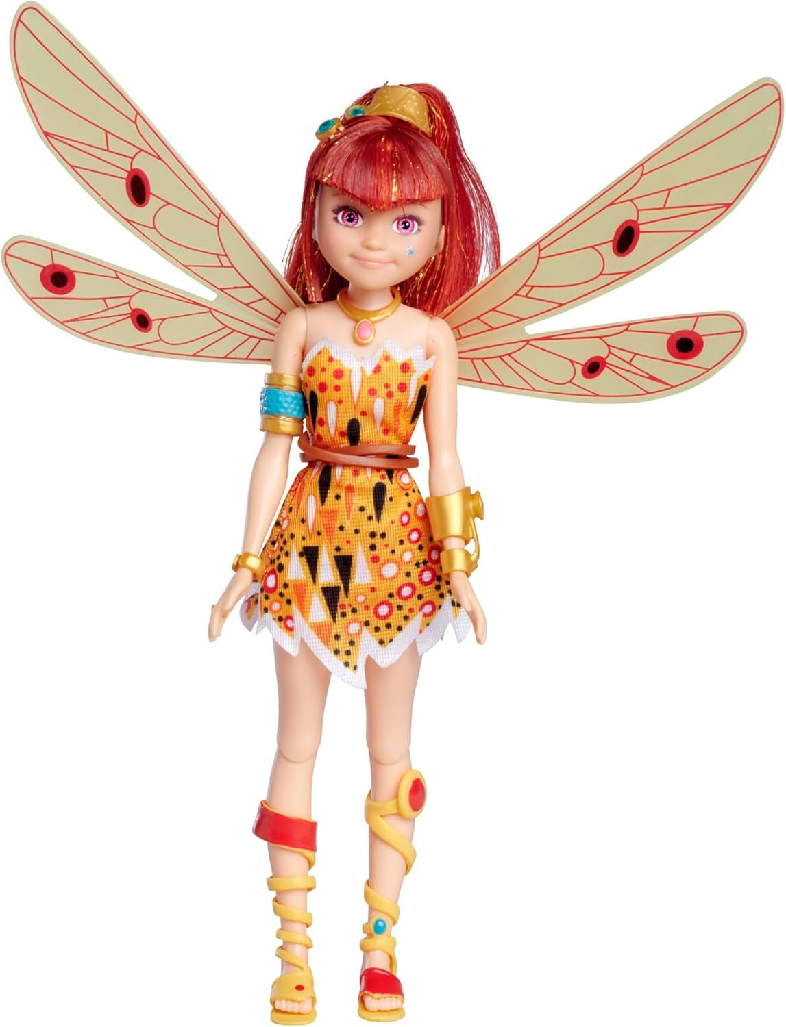 Simba Mia en ik Yuko-pop, elf met vleugels en beweegbare benen, 3 haarclips, 3 armbanden en kettingen, 23 cm, vanaf 3 jaar
