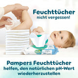 Pampers Harmony luiers maat 2, 204 luiers, 4kg-8kg, zachte huidbescherming met 100% Pampers bescherming