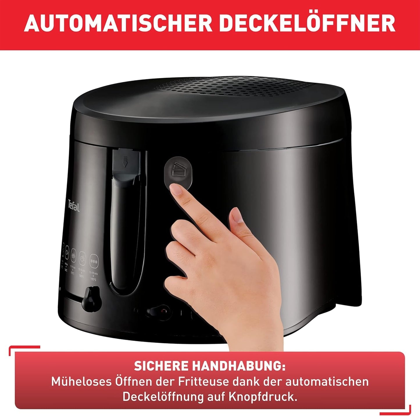 Tefal Maxi Fry Fryer, Cool Wall Technology, 1,2 kg, regelbare thermostaat Apparaten Naty Shop