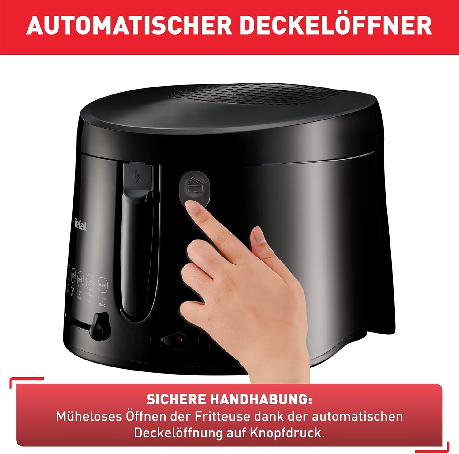 Tefal Maxi Fry Fryer, Cool Wall Technology, 1,2 kg, regelbare thermostaat Apparaten Naty Shop