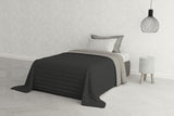 Italiaans beddengoed Estivo eenpersoonsbed, linnen, Aqua, 170 X 270 Cm Dekbedden en dekbedden Naty Shop Grijs 170 X 270 Cm