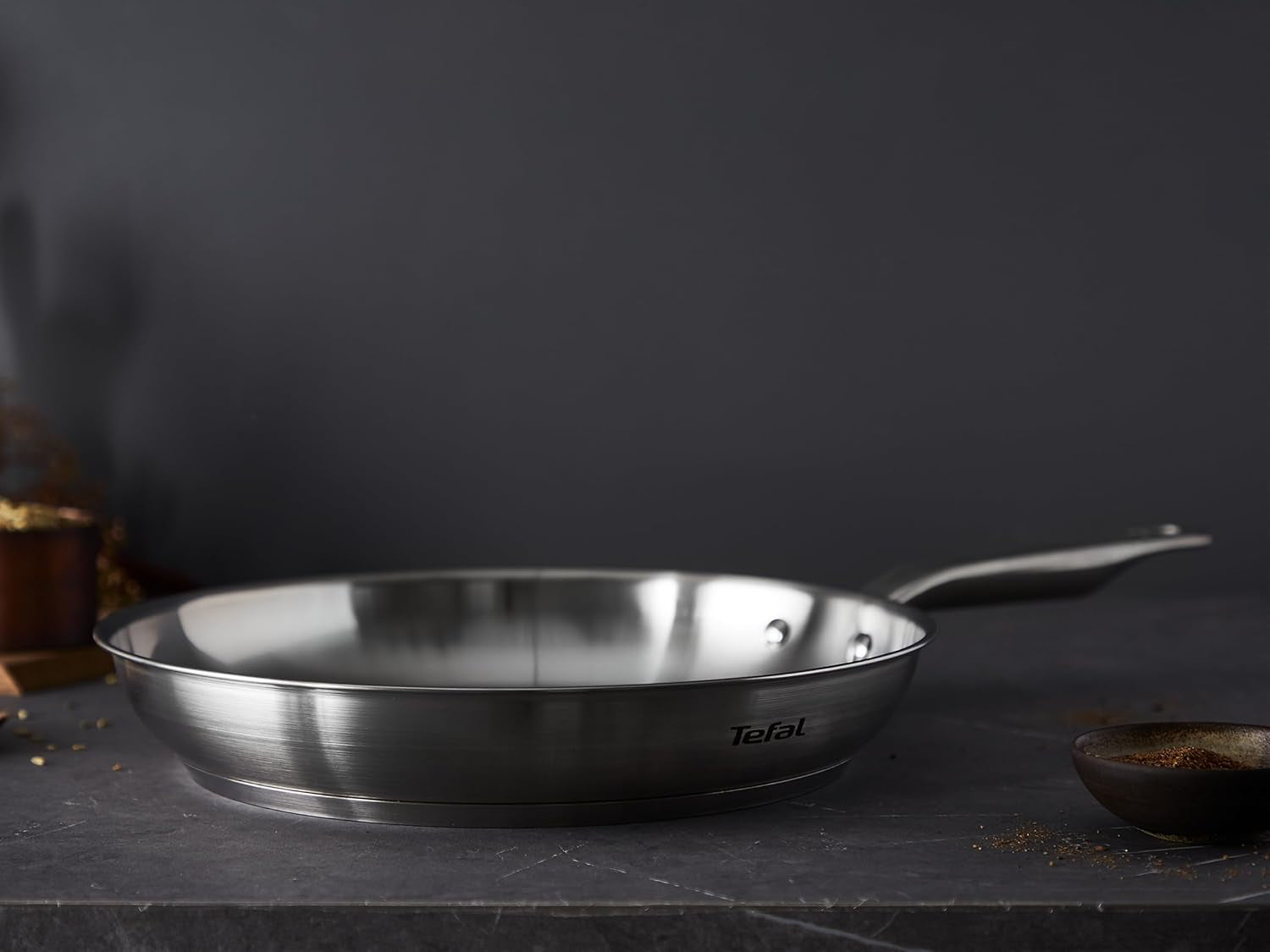 TEFAL VIRTUOSO pan 28 cm, roestvrijstalen pan, inductie Potten en pannen Naty Shop