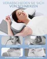 2 in 1 nekkussen Kussen Memory Foam Kussen Ergonomisch Orthopedisch kussen 2 slaaphoogte Neksteunkussen voor zij-/rug-/buiksteun Cervicale orthopedische kussens Naty Shop