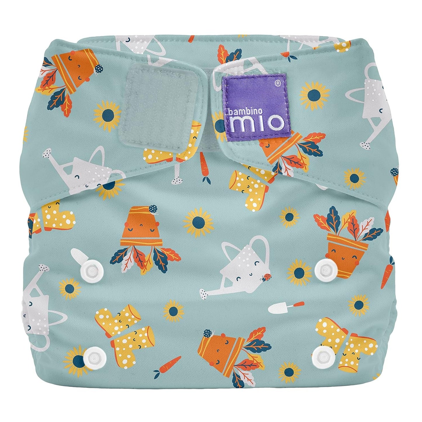 Bambino Mio, stoffen luier Miosolo Classic All-in-One, biologische luier zonder chemicaliën