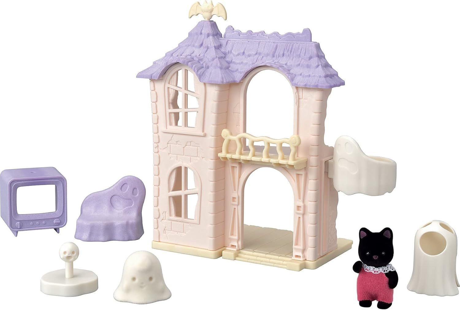 Sylvanian Families 5542 Eng spookhuis - Poppenhuisspeelset