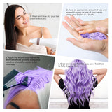 4.23oz Paarse haartint Tijdelijke haarkleur met borstels, Heren Dames Styling Haartoonwas, Instant Haarcrème Modder Natuurlijk Kapsel Pommade, DIY Cosplay Halloween Haarwas Haarverf Naty Shop
