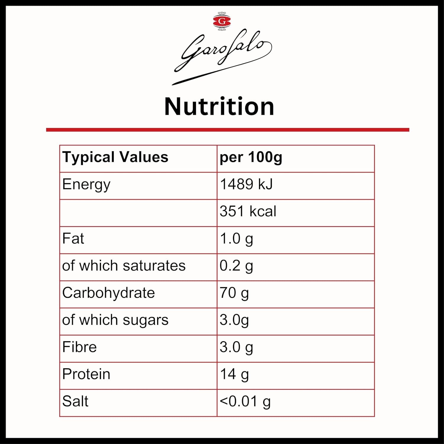 Orecchiette-pasta, 500 g