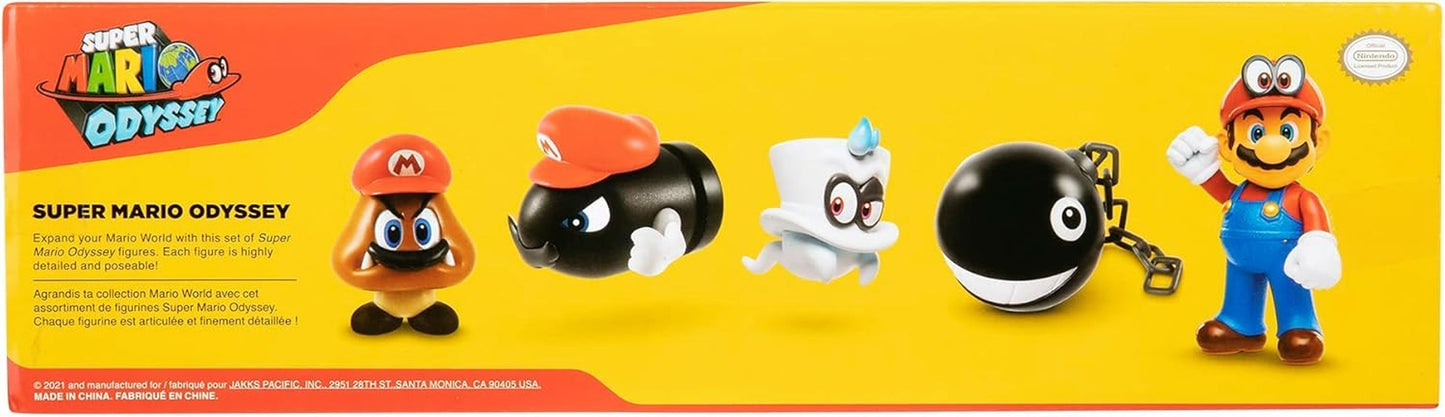 Ksruee Super Mario Mario Odyssey 5,6 cm pakket actiefiguren Naty Shop
